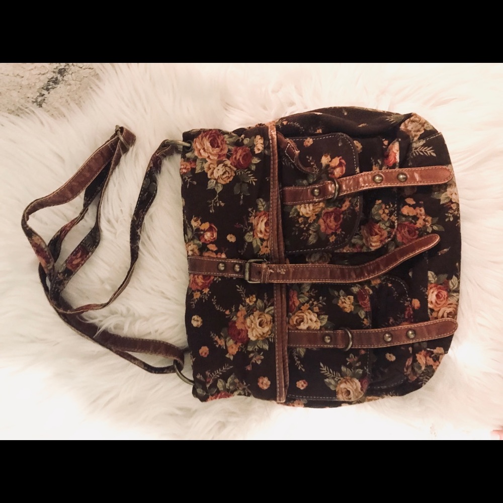 Floral purse